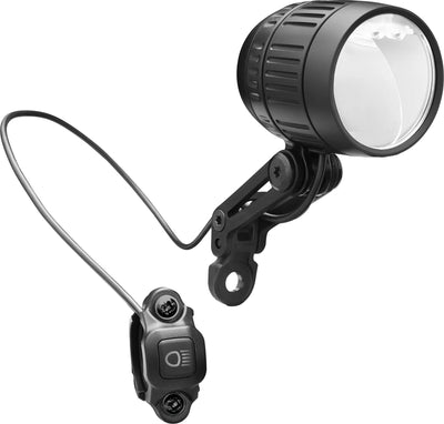 Scheinwerfer Busch und Müller Lumotec IQ -XM High Beam für E -Bike - 120 170 Lux - Schwarz