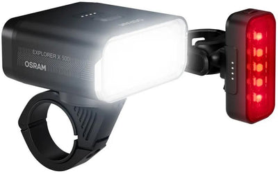 Osram Lichtset LEDs Bike Explorer x 500 Set wiederaufladbare Scheinwerfer LEDsBike Explorer x 500