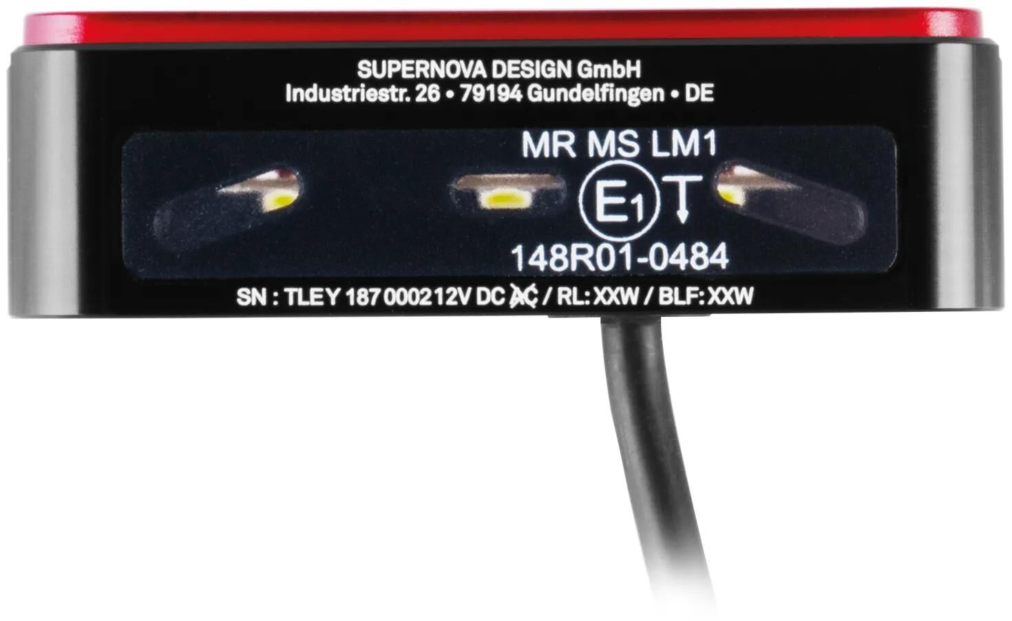 Supernova Hecklicht Supern. Tl3 Pro s schwarz