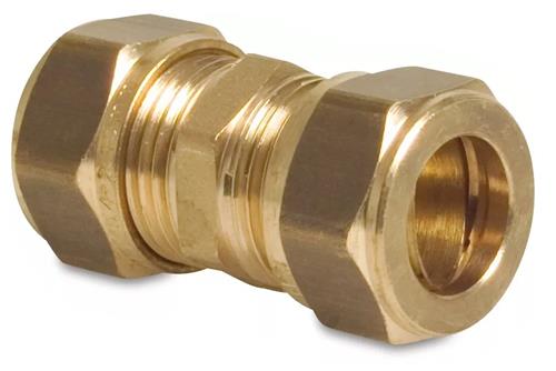 Bonfix gerade Kupplung 12x12mm Kompression | 5 Stück