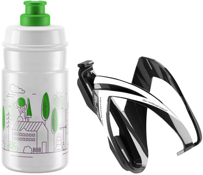Elite Wasserflaschenset Kit Ceo Flaschenset Ceo 350 ml Transport grün