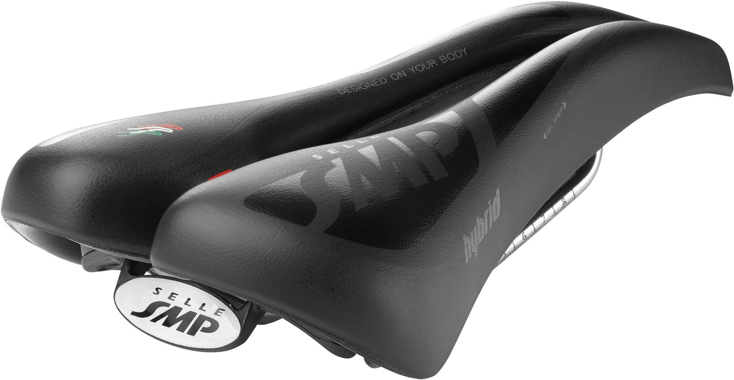 Selle SMP Sattel -Tour Hybridgel Schwarz
