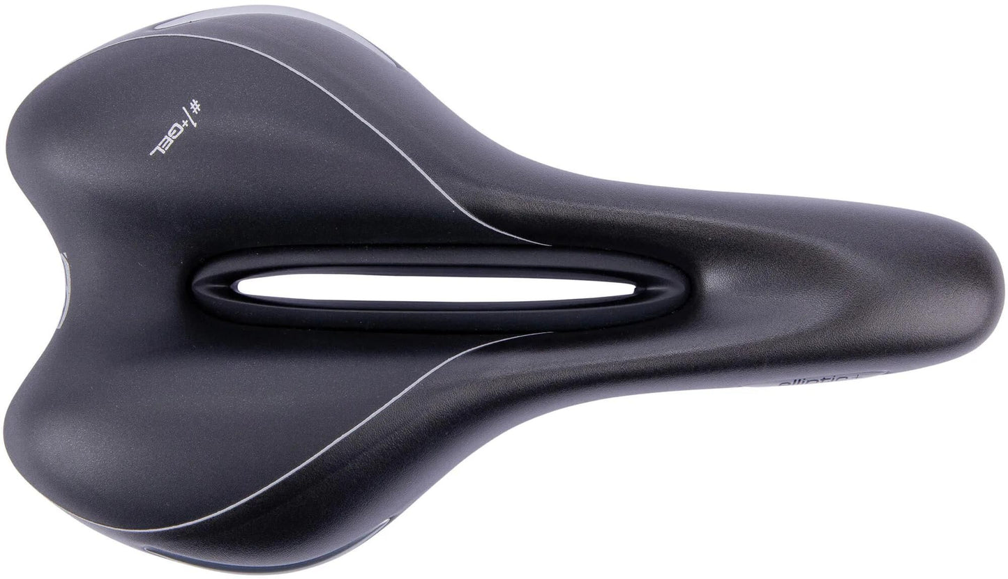 Contec Sattel Elliptic + CT Sattel Elliptic+ MTB Sport Unisex Blk Silv