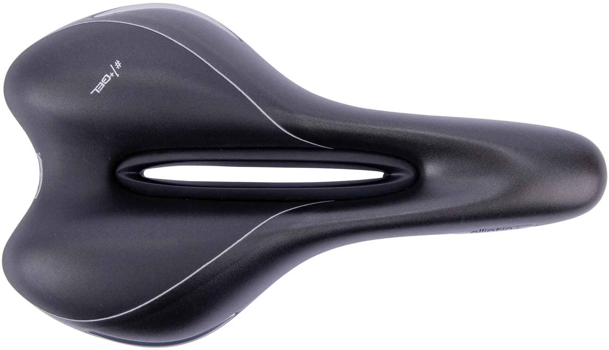 Contec Sattel Elliptic + CT Sattel Elliptic+ MTB Sport Unisex Blk Silv