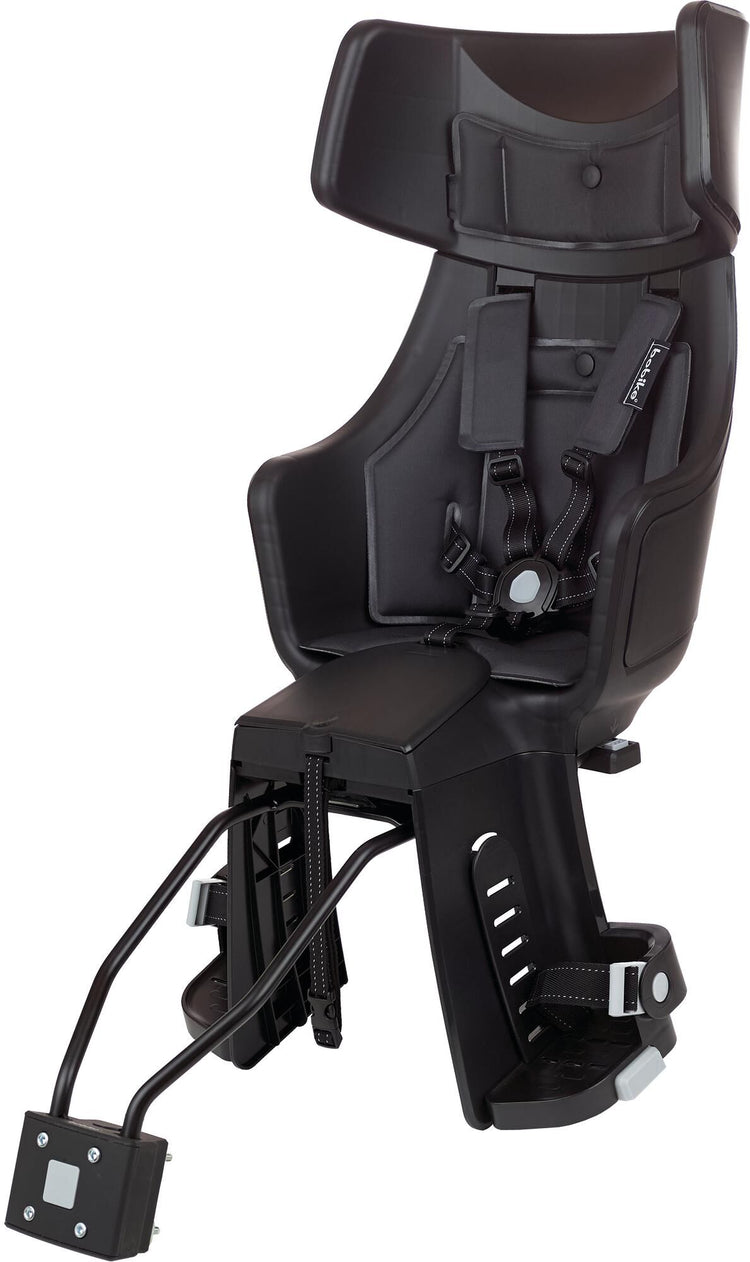 Bobike -Kindersitz exklusiver Tour plus 1p. Kindersitz exc. Tour pls 1p Urban Schwarz