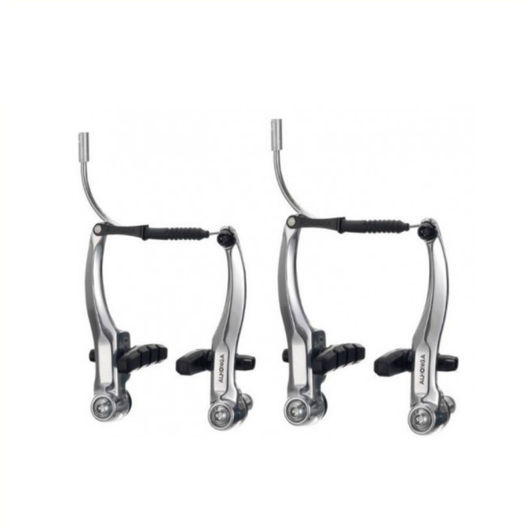 V-Brake Bremsenset silber vorne + hinten komplett