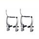 V-Brake Bremsenset silber vorne + hinten komplett