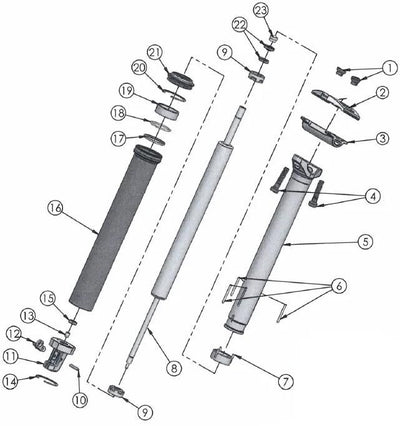 CONTEC Service Kit Nara Dropair DLX Kit a