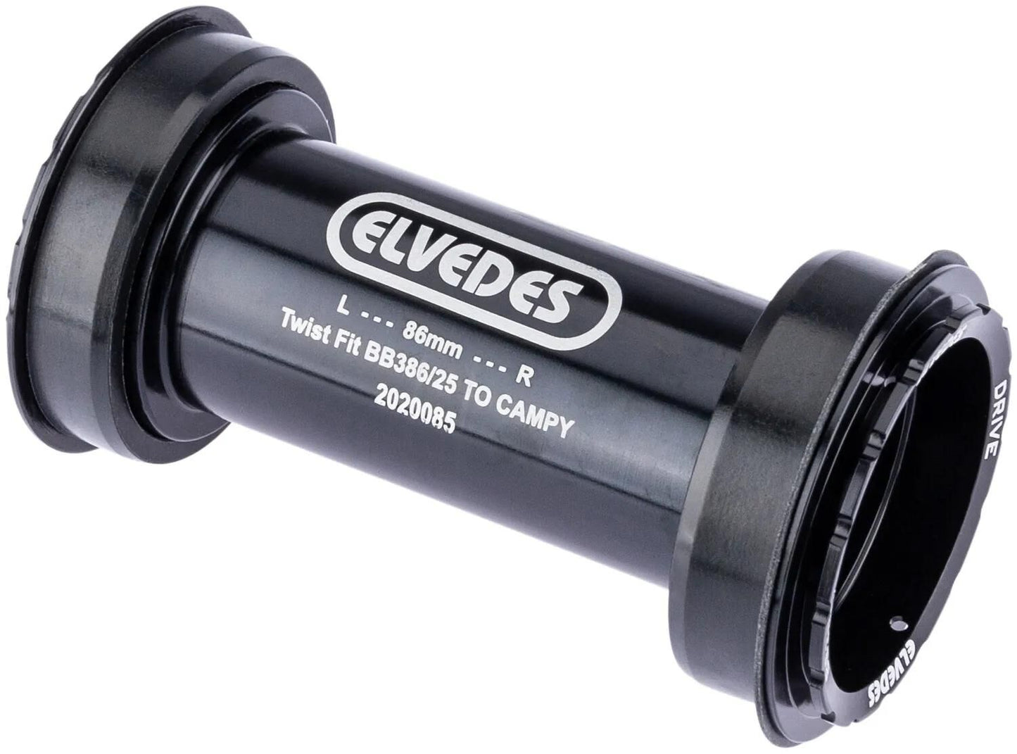 Twist Fit Innenlager Elvedes für BB386 Campagnolo Ultra Torque ohne Lager 46 x 86 mm
