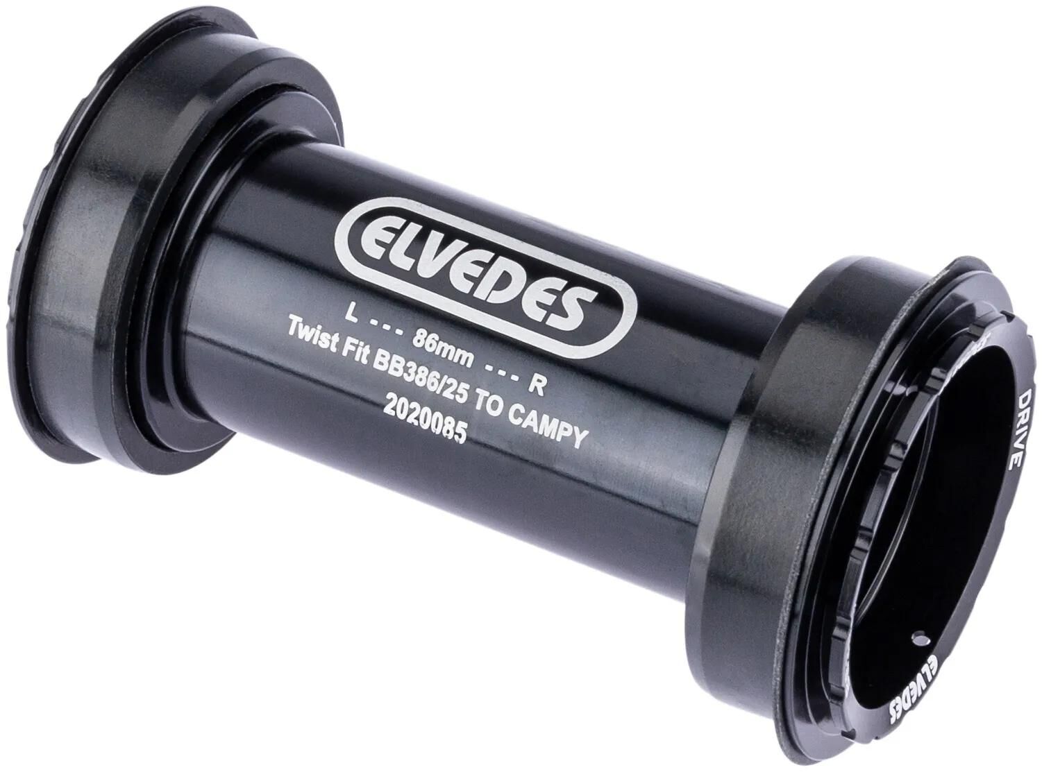Twist Fit Innenlager Elvedes für BB386 Campagnolo Ultra Torque ohne Lager 46 x 86 mm