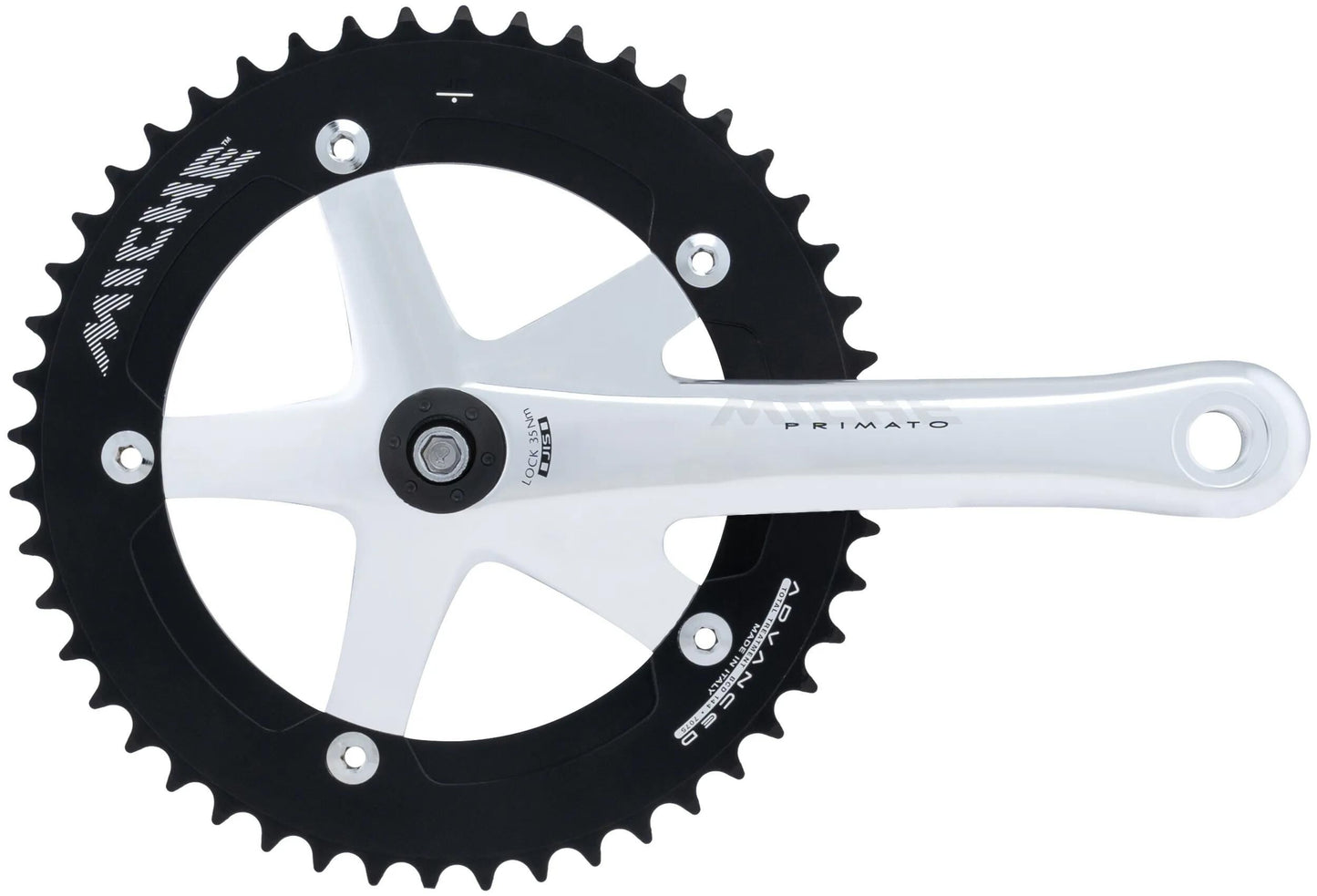 Miche Crankstel Pista Fortgeschrittene 170 mm 48tds. 1 8 Silber