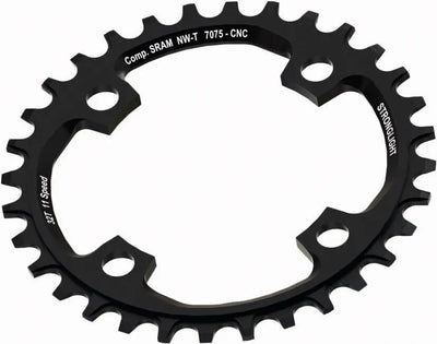 Stronglight -Kettenring 36T BCD 104 Alu Black