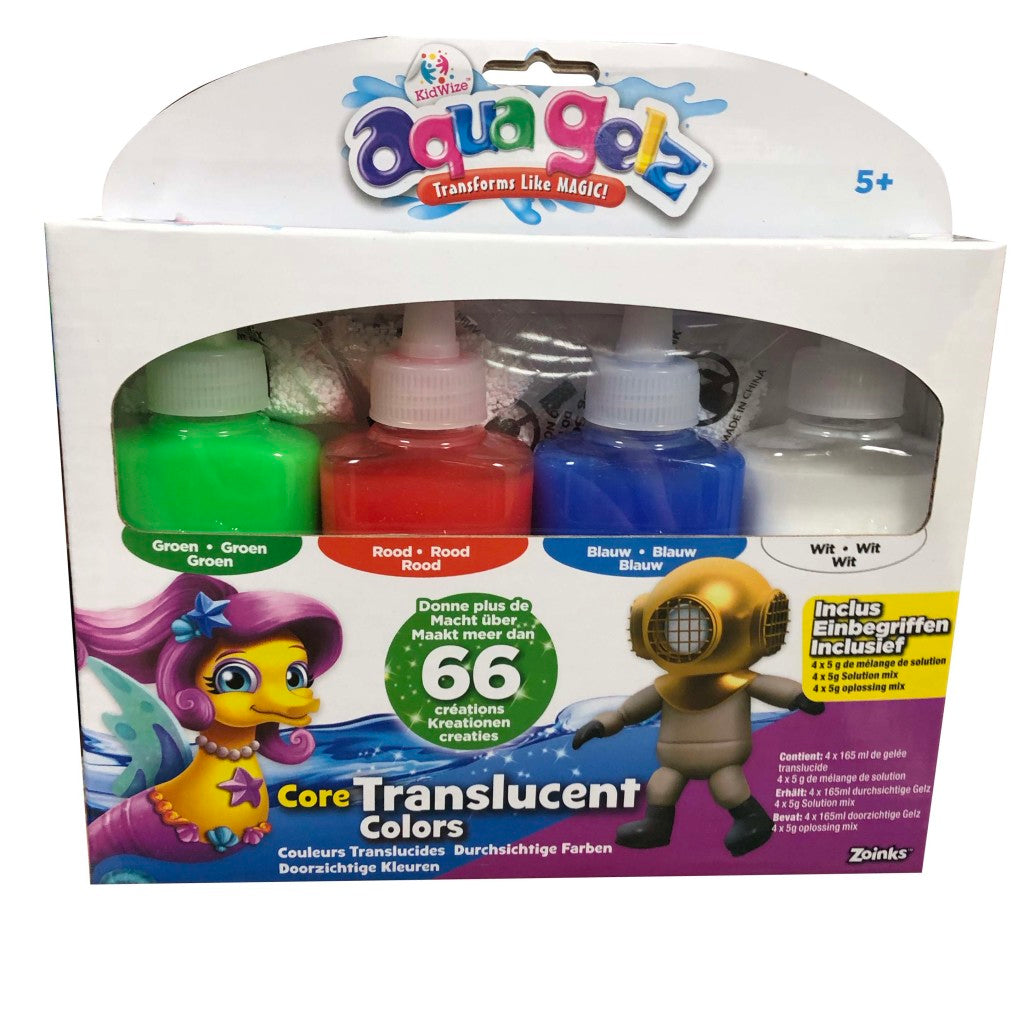 Aqua Gelz Aqua Gelz Durchscheinende Farben Nachfüll-Set 8-Stück