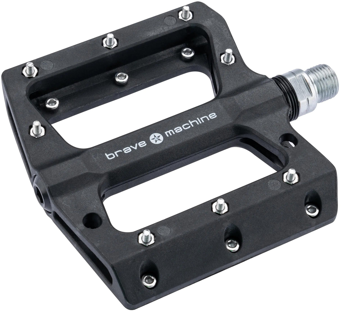 Brave Platf.Pedal Dirt2 Schwarz