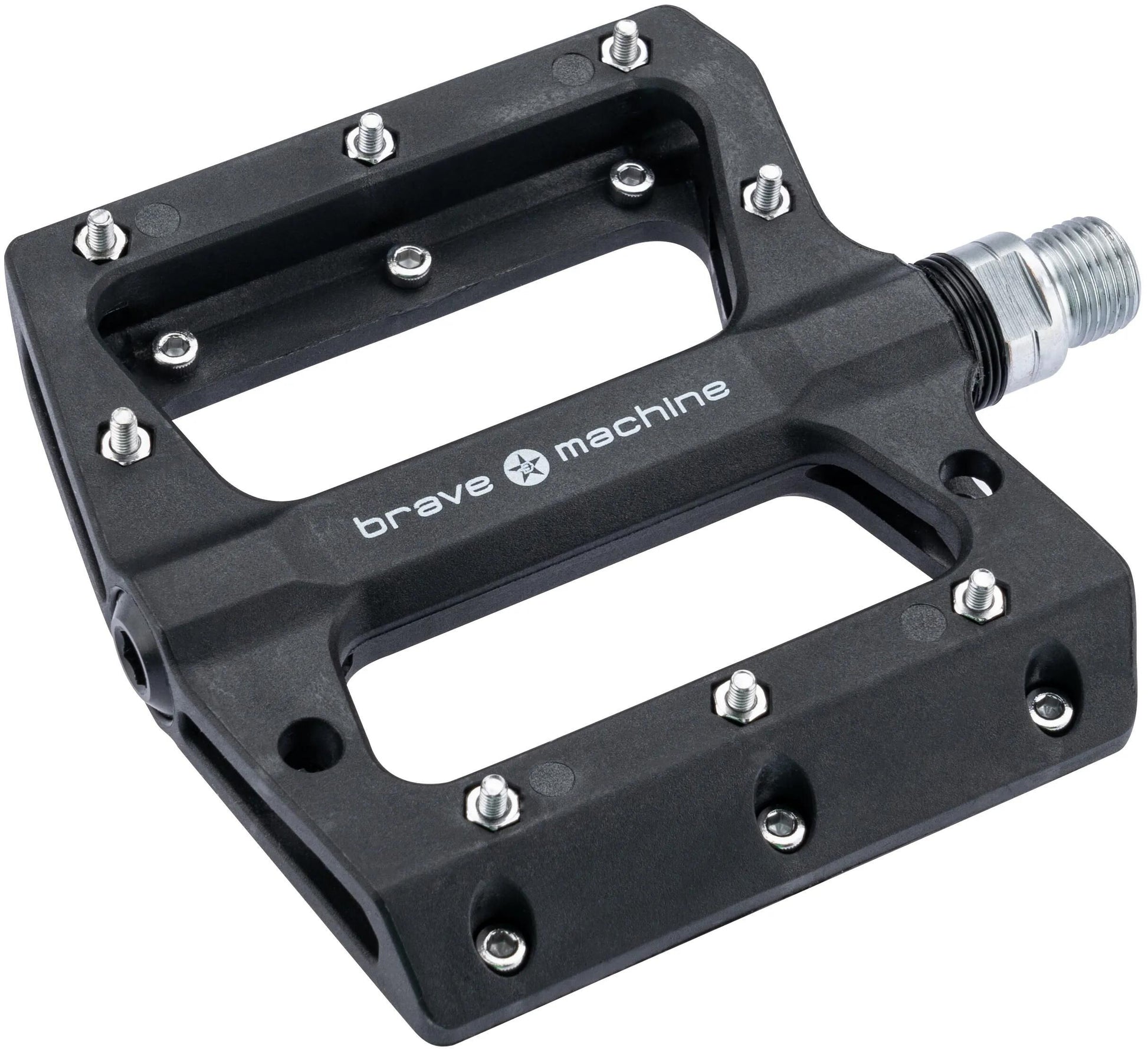 Brave Platf.Pedal Dirt2 Schwarz