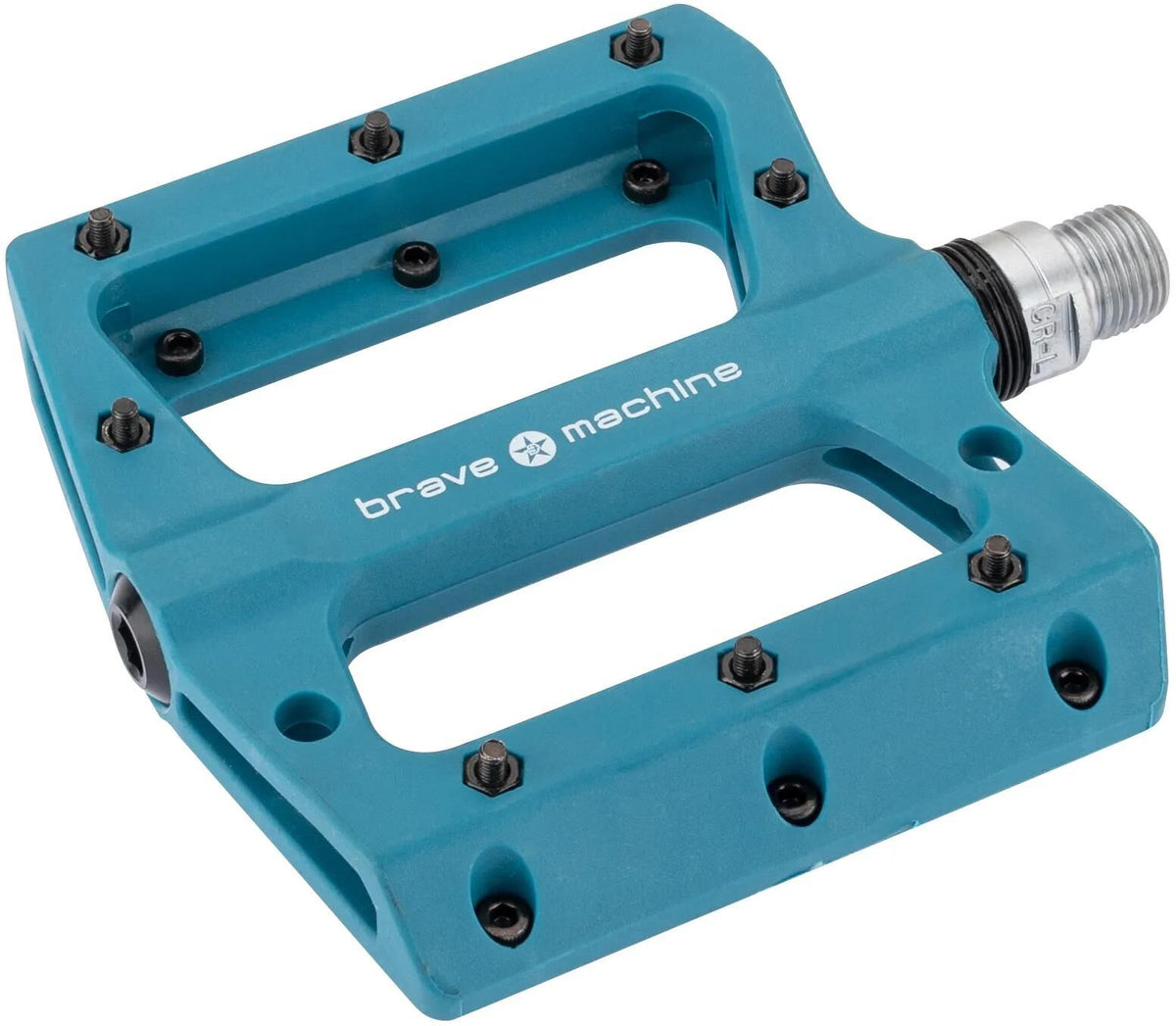 Brave Platf.Pedal Dirt2 Hellblau