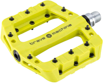 Mutiger Platf.Pedal Dirt Light Limegreen