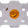 Brave Plattform Pedal Silber
