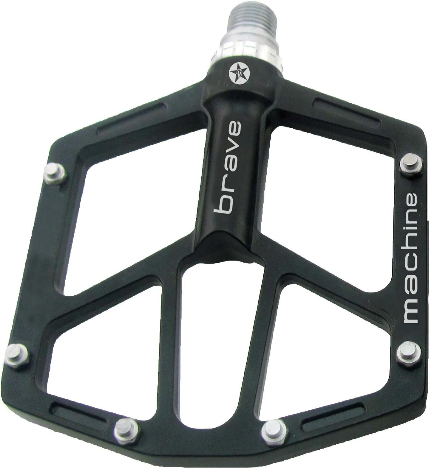 Mutige Plattform Pedal Superdhin Schwarz