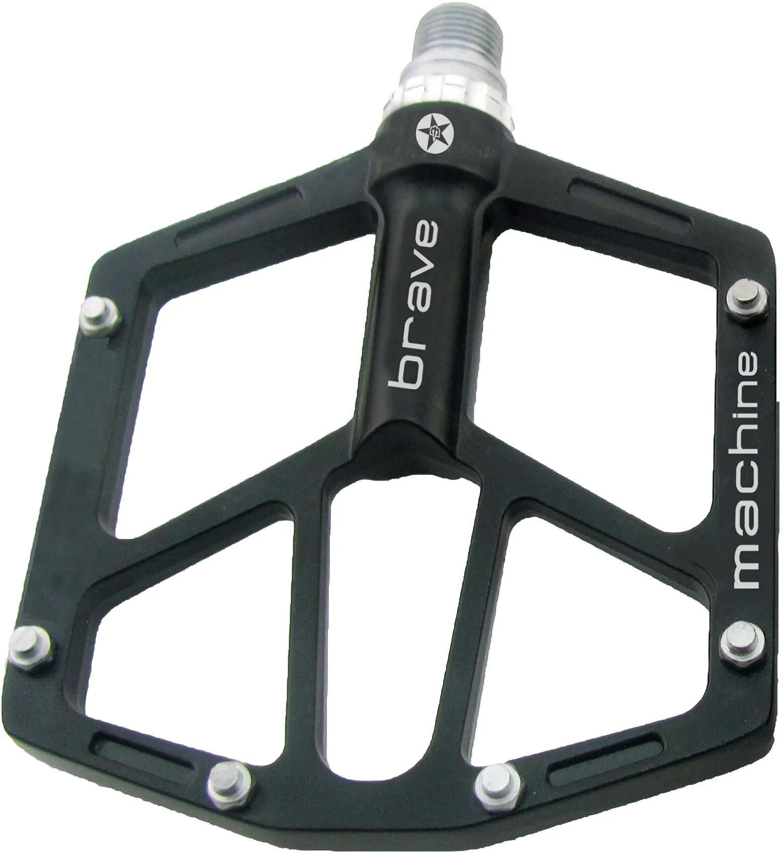 Mutige Plattform Pedal Superdhin Schwarz