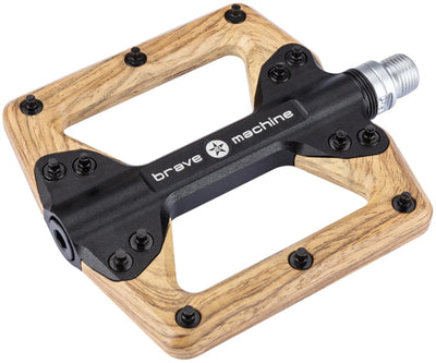 Brave Plattform Pedal Holz schwarz Holz Look