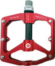 Brave Plattform Pedal Freeride Carbonrot
