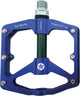 Brave Plattform Pedal Freeride Carbon Blau
