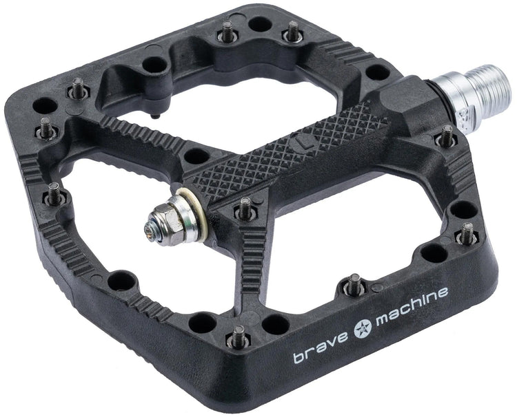 Brave Plattform Pedaal Freeride 1 Platpedal Freeride 1 Schwarz
