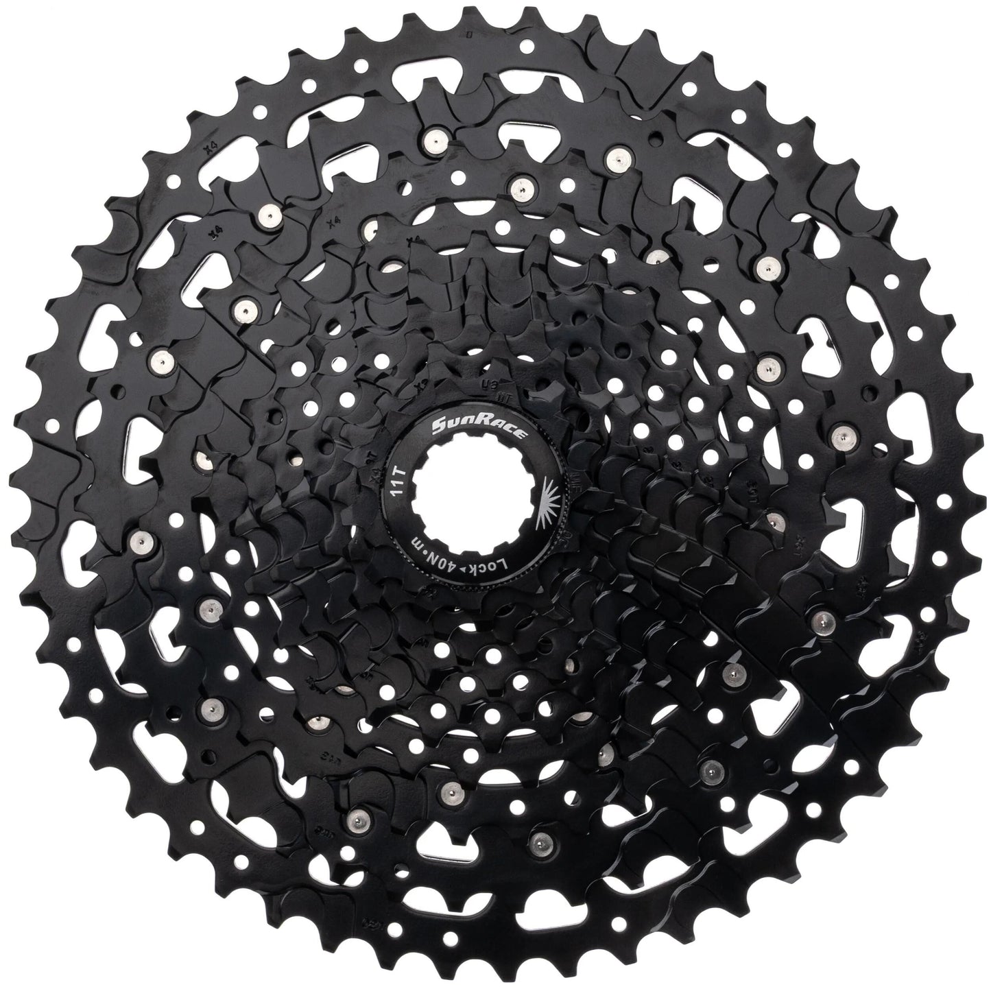 Sunrace Kassette CSUX400 700 Kassette CSUX400 11f.f.cues 11-50 schwarz