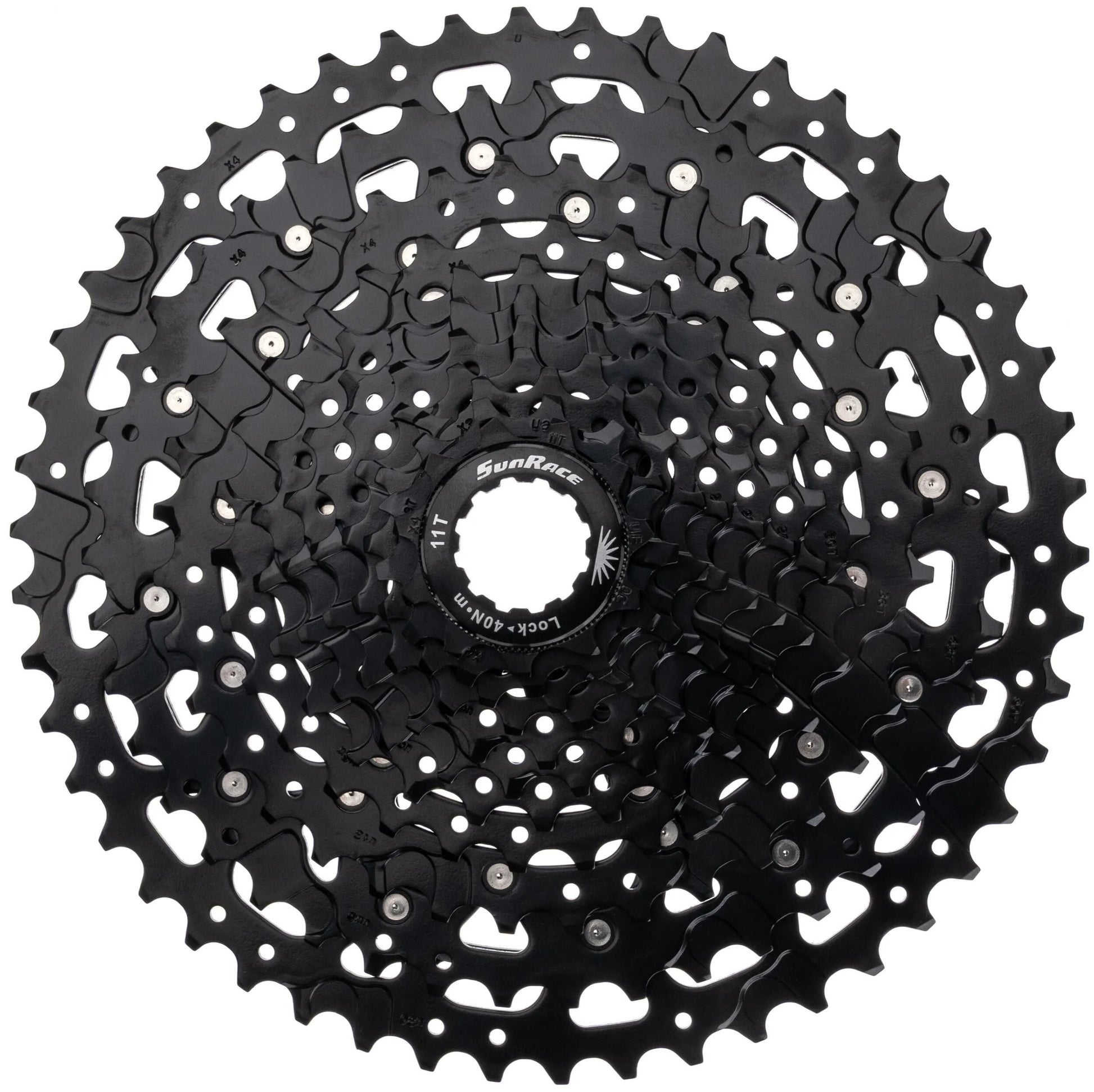 Sunrace Kassette CSUX400 700 Kassette CSUX400 11f.f.cues 11-50 schwarz