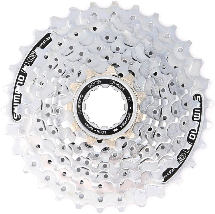 Shimano Kassette 8-Geschwindigkeit Alivio HG51 11-30T (10 Teile in der Werkstattverpackung)
