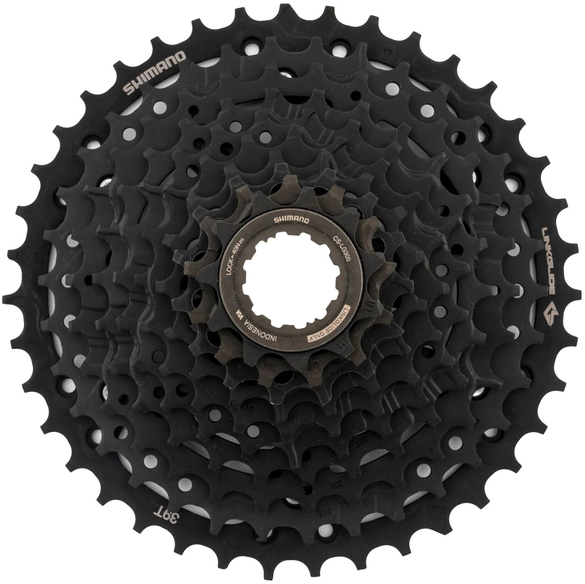 Shimano-Kassetten-Cues 10V 11-39T CS-LG300 Schwarz