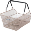 Basilikum Fahrradkorb Cento Mike 39 x 24 x 13 cm Nacktmetallic
