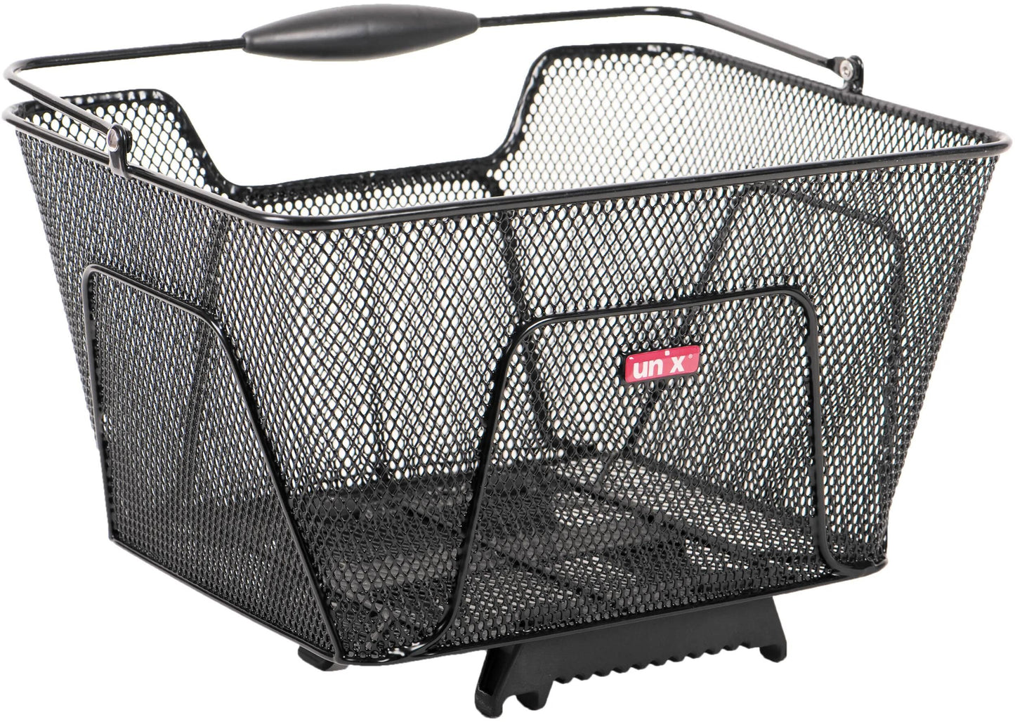 Unix Heckkorb Reano Steel, schwarz