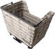 Atranvelo Fahrradkorb, Picknick-AVS-Heckkorb, Picknick-AVS, grau