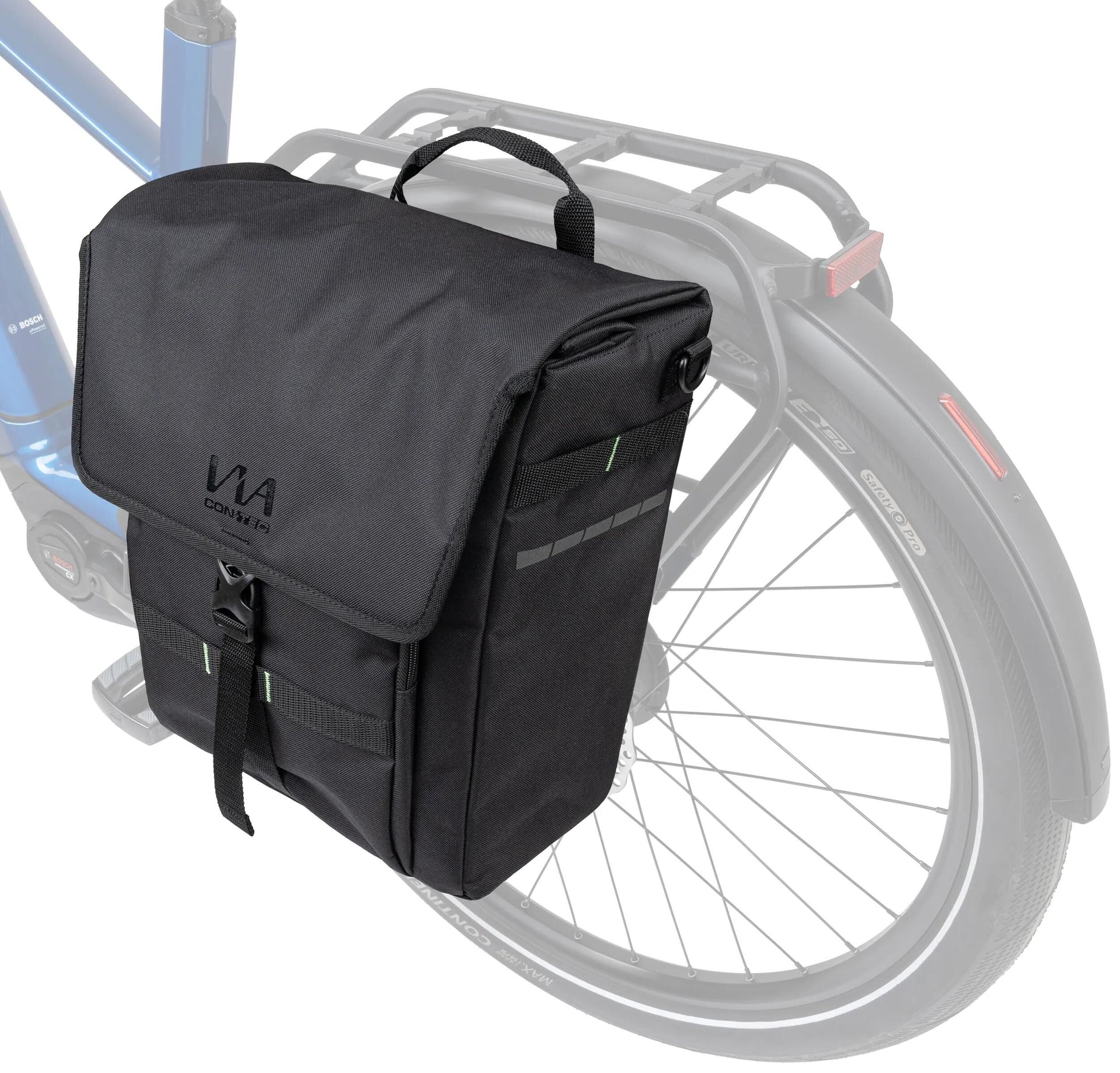 Contec-Koffer über Daily CT, Einzeltasche über Daily Black