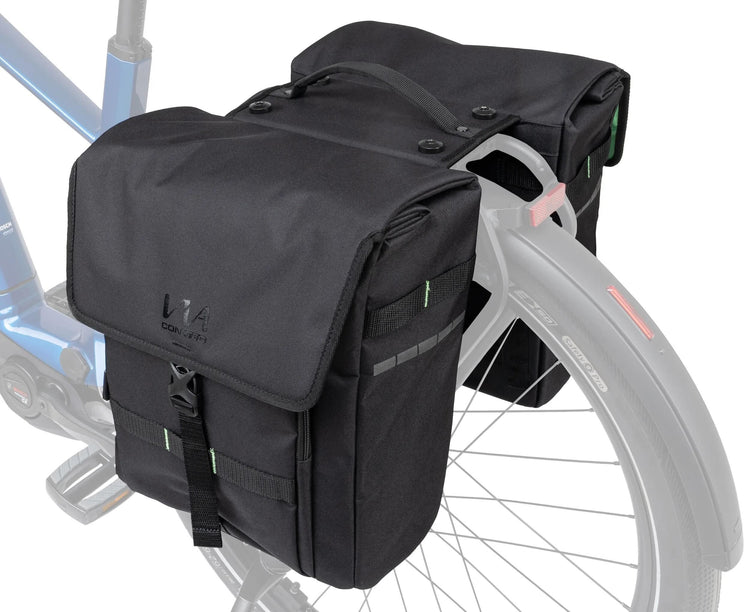Contec Doppeltasche über Weekender. CT Twin Bags über Weeke RT Schwarz