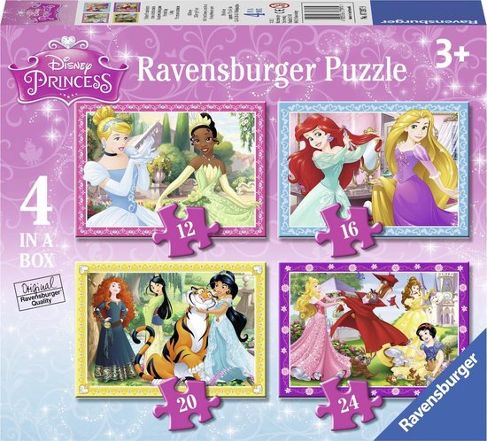 Ravensburger - Prinzessin -Puzzle 4in1
