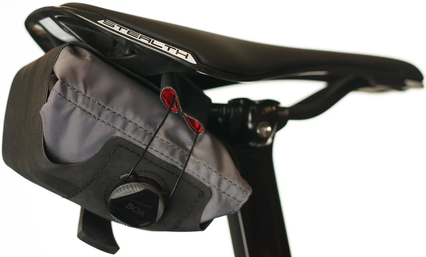 Silca Sattle Bag Asymmet. Graurot