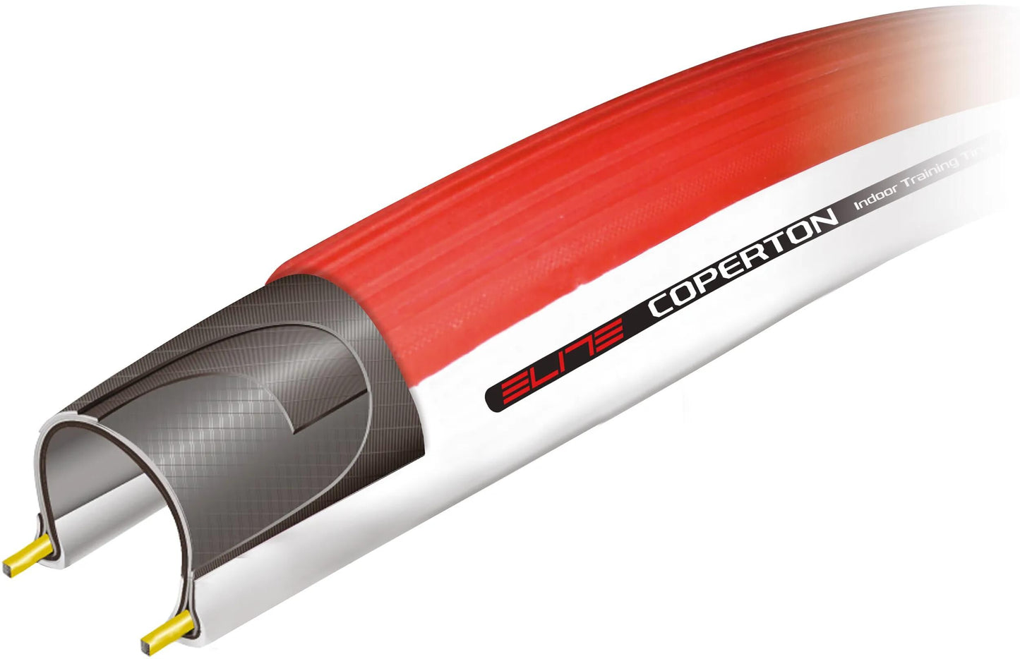 Elite Trainingsreifen Coperton 700c Reifen Coperton 700c rot