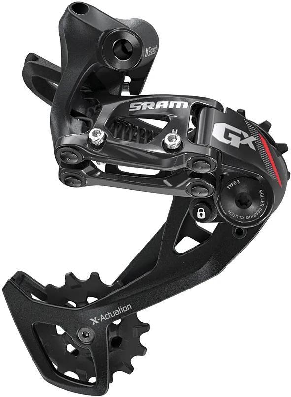 SRAM Heckummeur GX 11-SP Alu Long Cage Red rot