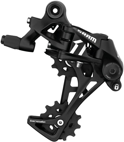 SRAM Heckummeur Apex 1 11-sp-Stahl lang schwarz schwarz