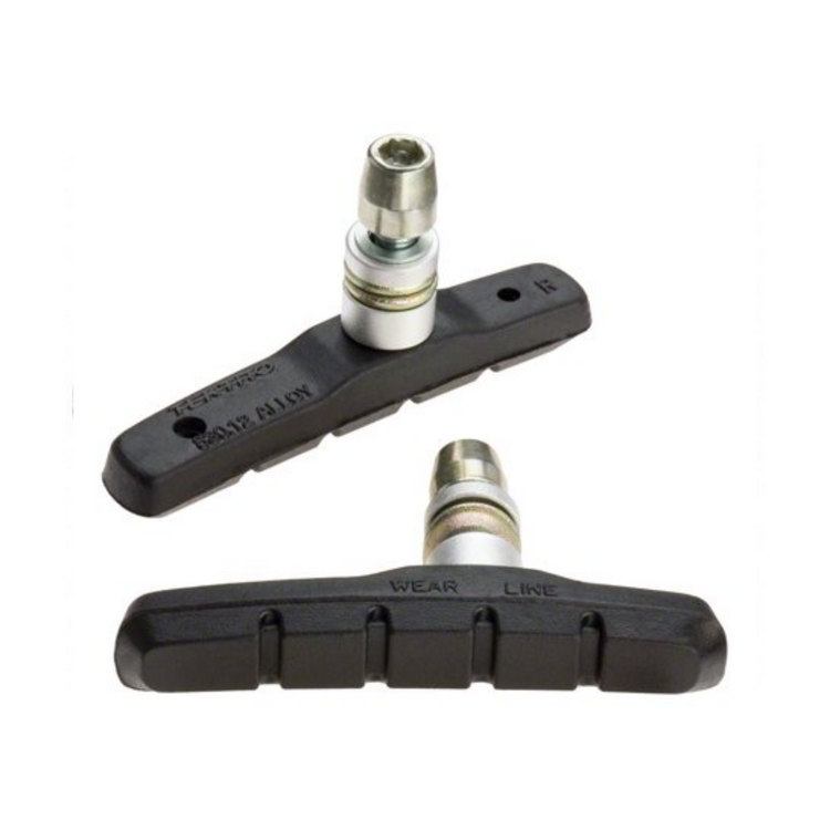 Bremsbeläge V-Brake 72 x 13 mm schwarz 2 Stück