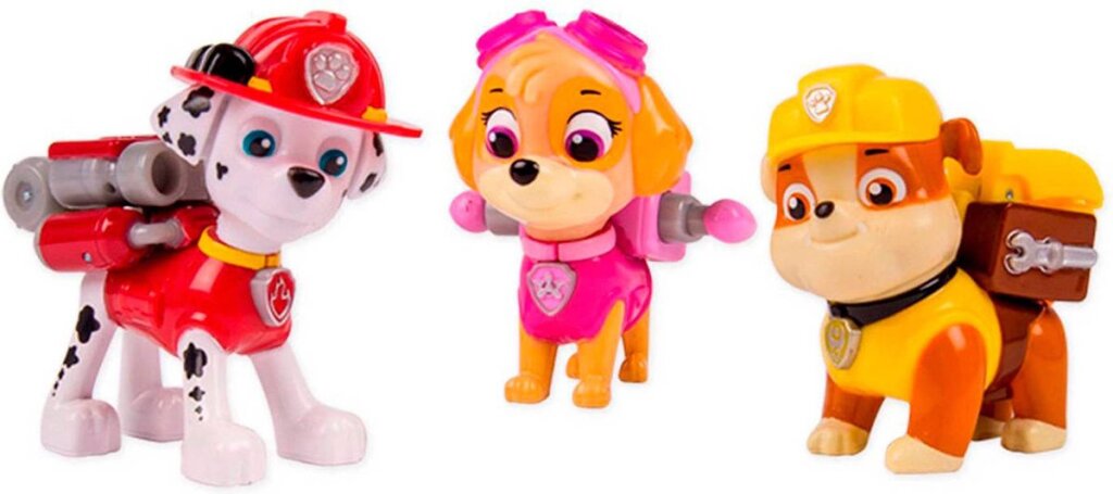 Paw Patrol Action Pack Welpen 3 Stück