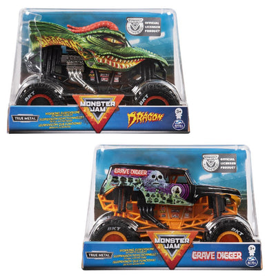 Monster Jam Monster Jam Die Besetzung Monster Truck 1:24 Assorti
