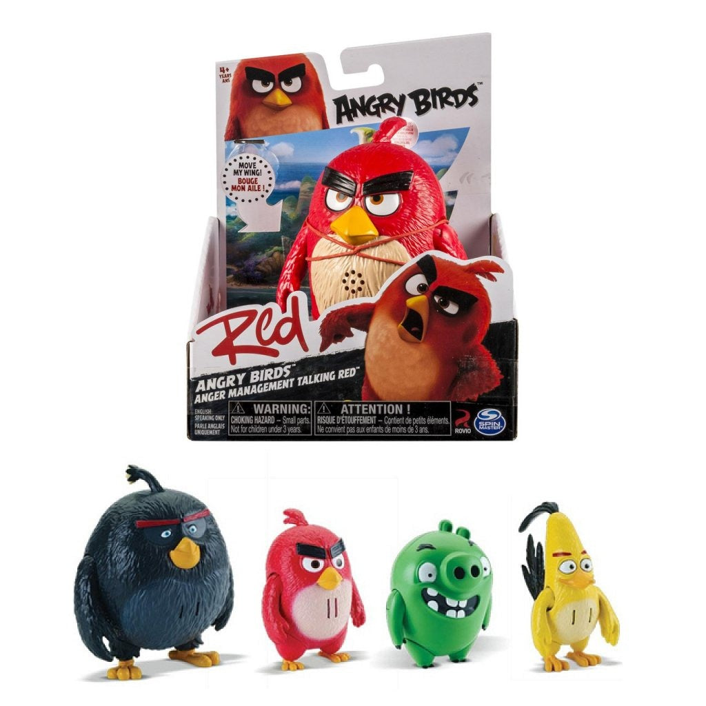 Spin Master Angry Birds mit Sound Chuck findet