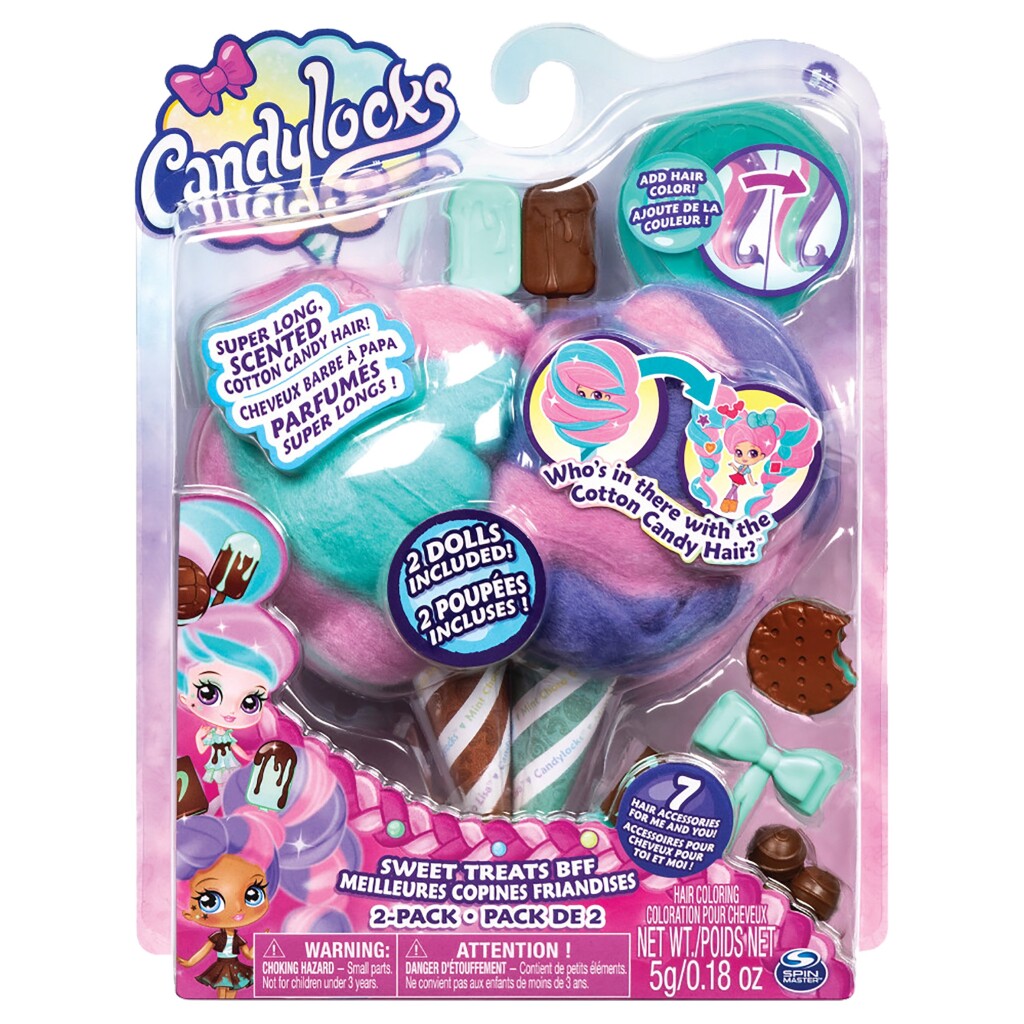 Spin Master Spin CandyLocks Schweißtanzer BFF mit 2 Puppen