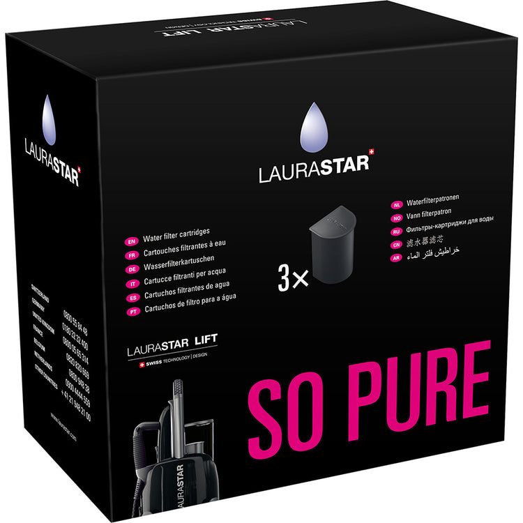 Laurastar Laurastar 2910082034 Anti -Lime -Party für Wasserfilter 3 Teile