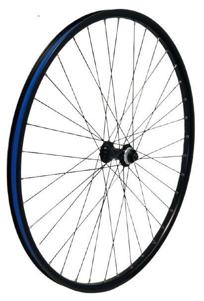 KGZ KGZ Vorderrad 28 Zoll (622) Speichen schwarze Rande Black Centerlock Ausfälle