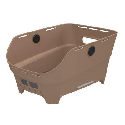 Basil Fahrradkorb Cento Neo Wsl hinten 46 x 23 x 14 cm – Sand